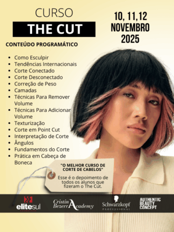 Curso The Cut 10, 11 e 12-11-25